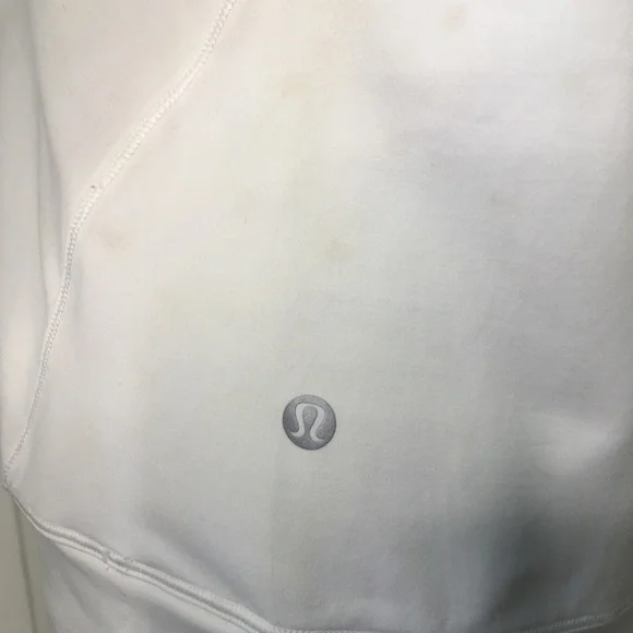 Lululemon Reflective White Long Sleeve Top Size 4 - Picture 9 of 14